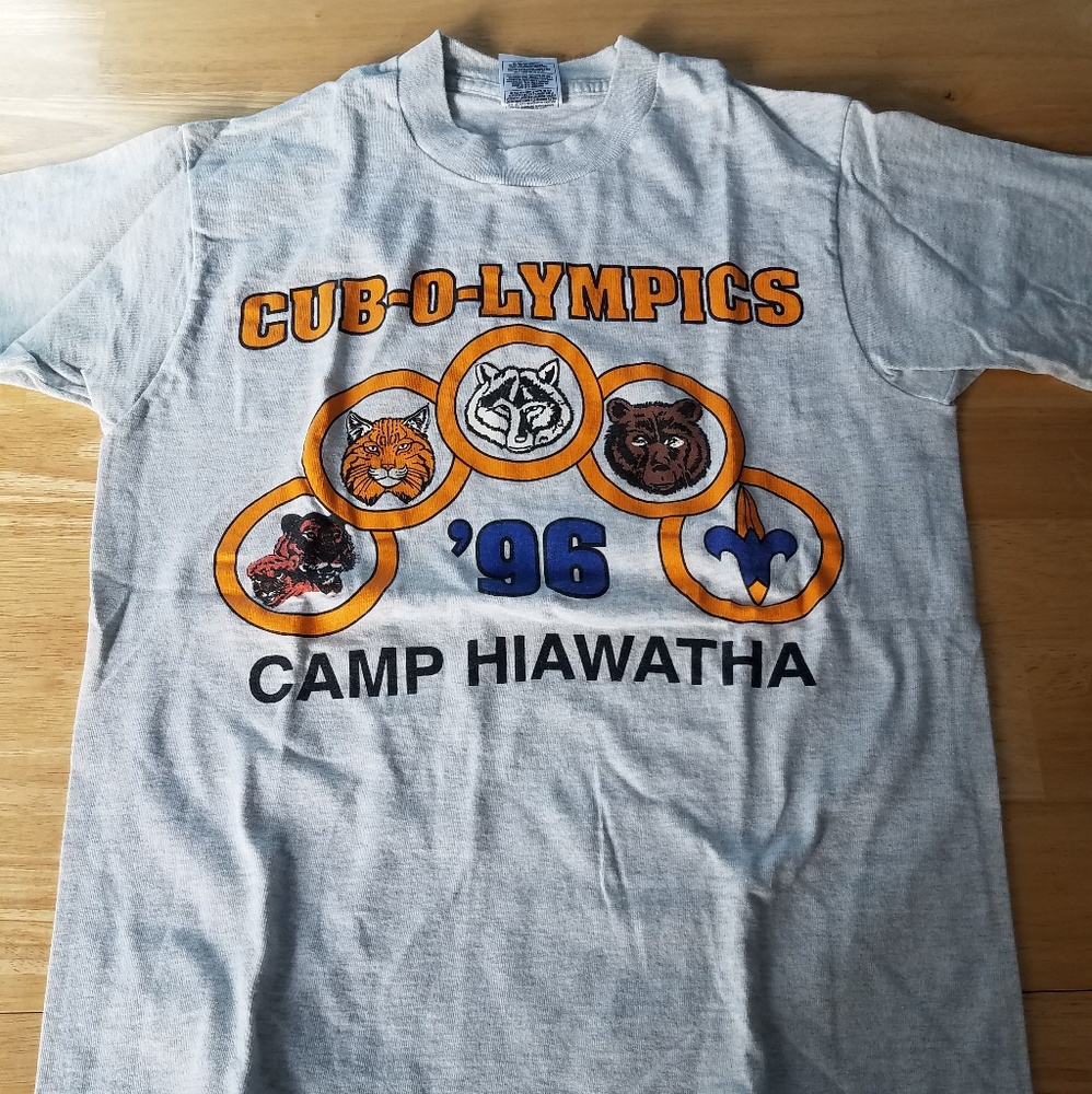 Vintage Camp Hiawatha Summer Camp T-shirt